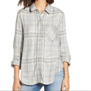 BP Plaid heathered shirt